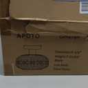 Semi Flush Mount Ceiling Light Fixture Black,Vintage Hallway Light Fixture Ceiling,Globe Glass Light Fixtures Ceiling Mount,Farmhouse Pendant Lamp for Kitchen Entryway Bathroom,Bulb Not Included (9.38 Inch-1Pack)