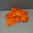 Women's Two Piece Skirt Sets Summer Beach Sexy Ruched Backless Cami Top And Cut Out Skirt Night Out Dress (Orange) Small