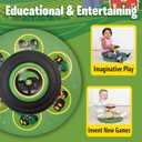 John Deere Twist-N-Twirl Spinning Activity Toy for Toddlers - Balance and Coordination Ages 18 Months+, standard