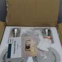 Brushed Nickel Bathroom Vanity Light 2 Lights Bathroom Light Fixtures Over Mirror with Clear Glass Shade 14 inch Wall Sconce Lighting Bath(Exclude E26 Bulb)