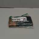 TUCCH Wallet Case for iPhone 17 Pro (6.3") 2025, RFID Blocking 4 Card Slots, Kickstand, Shockproof TPU Shell, PU Leather, Magnetic Closure, Protective Flip Folio Cover, Black & Brown