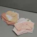 KeaBabies 8-Pack Organic Baby Bandana Bibs for Girls - Super Absorbent Triangle Baby Bibs for Drooling and Teething Infant, 100% Cotton Extra Soft for Newborn, Infant 0-36 Months (Muted Pastel)