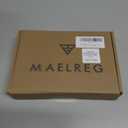 M MAELREG Boys Polo Shirt Short Sleeve Performance Moisture Wicking Dry fit Casual Striped Golf Shirts for Boys (Gray)