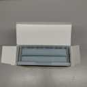 WIBIMEN Mini Ice Cube Trays, 0.55 Tiny Pebble Ice for Iced Coffee & Cocktails, Fast Chill, Easy Twist Release, Stackable with Lid & Storage Bin (2 Pack, Blue)