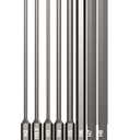 LABEAR - 8pc Hex bit set METRIC 6 inch long, 1/4" Shank Hex Head Allen Wrench Screwdriver Bit Set, Magnetism, Power Bits, S2 Steel, H2, H2.5, H3, H4, H5, H6, H7, H8