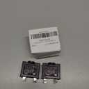 2 Pack WPW10350564 W10350564 Refrigerator Compressor Run Capacitor Compatible for Whirlpool, Maytag, Kenmore, Capacitor Replacement Kit 12F 180V Ensures Stable Startup and Sustained Performance