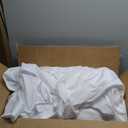 HEMMOTOP White Photo Backdrop Background, 10x20 ft White Screen for Photography, Seamless Photography Backdrops Backgrounds for Photo Video Recording (Backdrop only)