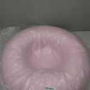 Cat Cave,Cat Tunnel Bed for Indoor Cats,Cat Donut Tunnel for Pet Cat House,Detachable Round Cat Felt & Washable Interior Cat Play Tunnel (Pink,Small)