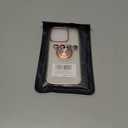 Tnarru Designed for iPhone 16 Pro Clear Case with Stand [Magnetic Ring Holder Kickstand] Soft TPU Bumper Non-Yellowing Anti-Scratch Lightweight Slim for iPhone 16 Pro Case Pink