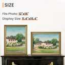 upsimples Vintage 12x16 Picture Frame, Antique Gold Frames, 2 Pack