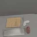 100 Set Christmas Wooden Spoons Hot Cocoa Chocolate Marshmallow Bar Stirring Spoons Chocolate with Tag Bag Rope Gift for Cake Candy Baking(Merry Xmas,Trendy)