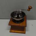 Manual Bean Grinder - Vintage Rough Wood Style Ceramic Grinding Core Manual Coffee Grinder Portable Coffee Grinder
