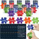 30 Pcs Employee Appreciation Gifts Bulk Inspirational Foam Stress Relief Squeeze Ball with Thank You Card Organza Bag Team Gift for Valentines Day Office Coworker Employee Staff (Team)