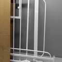 Carlson 29.536.5 Extra Wide Dog Gate with Small Pet Door, Walk-Through Pressure Mounted Metal Indoor Pet Safety Gate, Tested and Trusted by Pet Parents, American Designed, American Owned