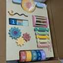 Wooden Baby Walker, Montessori Walker for Babies 12 Months, Push Walking Toys for 1 Year Old Learning to Walk