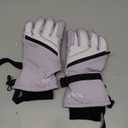 Ski Gloves for Men Women - Winter Snow Windproof Waterproof Skiing Snowboarding for Cold Weather Warm (X-Small, Black)