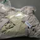 MIULEE 100% Blackout Polyester Textured Curtains for Bedroom Solid Thermal Insulated Natural Beige Grommet Room Darkening Curtains & Drapes Luxury Decor for Living Room Nursery 52 x 108 Inch(2 Panels)