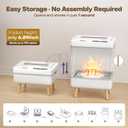 35L Towel Warmer Gift Set  Family-Sized Foldable Design with Window, Dual Safety Shut-Off for Overheat & Tip-Over, 12 Aroma Discs  A Spa-Like Luxury for Home & Loved Ones