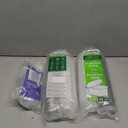 Freshware Plastic Portion Cups with Lids [2 Ounce, 200 Sets] Disposable Plastic Cups for Meal Prep, Salad Dressing, Jellos Shot Cups, Souffle Cups, Condiment and Dipping Sauce Cups