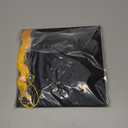 Unisex Adult Matte Graduation Cap with Tassel Year Charm (One Size, Black With Gold)