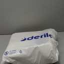 Derila King Size Neck Pillow for Sleeping, Ergonomic & Cervical Pillow for Neck Support & Relief, Memory Foam Side Sleeper Pillows, Bed Contour Pillows for Back, Stomach Sleepers (King Size (23.6" x 13.4" x 4.3"), 1 Pillow_white)