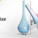 Toilet Brush with Holder, INCHANT Bathroom Detachable Toilet Brush - Blue