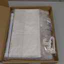 Clear Display Case Compatible with Labubu 15/17cm Doll Clothes & Accessories, Includes 10 Hangers, 1 Rod & 2 Supports, Stackable Doll Wardrobe Acrylic Organizer Shelf