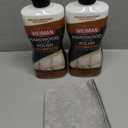 Weiman Wood Floor Polish and Restorer 32 Oz 3PC Bundle - High-Traffic Hardwood Floor, Natural Shine, Removes Scratches, Leaves Protective Layer