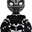 Mattel Marvel Black Panther Plush 11-inch Figure, Heart of Wakanda T'Challa with Soft Body Plus Lights and Sounds