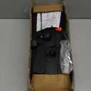 SPACELEAD Slim Storage Cart 3 Tier, Bathroom Organizer Rolling Utility, Mobile Shelving Unit Slide Out for Office, Kitchen, Laundry Room & Narrow Places, Black