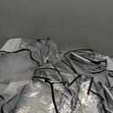 Liuoud Clear Garment Bags for Hanging Clothes 10 Gusseted, Suit Bags for Closet Storage, Hanging Plastic Clothes Cover for Coat, Dress, Fur, Shirt, 4 Pack, 40 Long