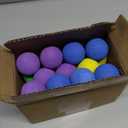 Gejoy 24 Pieces Soft Foam Balls Bulk Lightweight Mini Balls for Safe Indoor Toys Fun Assorted Colors Sponge Balls Birthday Party Favors Bag Gifts for Boys and Girls(1.57 Inch)