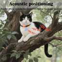 Cat Tracker for Indoor & Outdoor Cats & Dogs with Unlimited Range  365-Day Battery Life iOS & Android Compatible No Subscription or Monthly Fee Kitten Finder with Real-Time Alerts Easy to Use