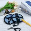 Caulk Tape 0.3" x 40' - White Waterproof Caulking Strip Peel and Stick Tape Roll for Shower Bathtub Bathroom Toilet