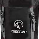 REDCAMP Sleeping Bag Stuff Sack, Black M, L, XL and XXL Compression Sack, Great for Backpacking and Camping