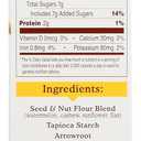 Simple Mills Honey Cinnamon Seed & Nut Flour Sweet Thins, Paleo Friendly & Delicious Sweet Thin Cookies, Good for Snacks, Nutrient Dense, 4.25oz, Pack of 1 (EXP 02/09/26)