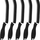 Cleaning Brush, 5 Pcs Hard Bristle Crevice Cleaning Brush, Grout Brush, Scrub Brush for Tile Grout Crevice, Gap Cleaning Tools for Bathroom Kitchen Toilet Window Track (5, Black)