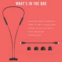 Beats Flex Wireless Earbuds - Apple W1 Headphone Chip, Magnetic Earphones, Class 1 Bluetooth, 12 Hours of Listening Time, Built-in Microphone - Black