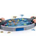 Naval Battleships Shooting Game,Tabletop Warships Shot Game for 2 Players,Battle Competitive Toy for Age 6+,Fun for Kids & Adults