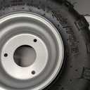 2 Pack of 145/70-6 6inch Tubeless Tires Wheels with Rim Suitable for ATV, Go-Kart, Mini Bike, ATV, Lawn Tires