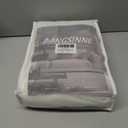 Heavy Duty Pinch Pleated Linen Curtains 96 Inches Long for Living Room 2 Panels Light Filtering Boho Sheer Window Drape with Hooks Rings 8ft Cream Beige