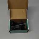 Door Lever Lock (2 Pack) Prevents Toddlers from Opening Doors. 3.25" L * 1.5" W * 4.5" H Easy One Hand Operation for Adults. Durable ABS with 3M Adhesive Backing. Simple Install, Black