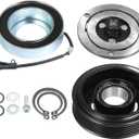 uxcell AC Compressor Clutch Set Replace for Subaru Impreza 2012-2016 A/C Clutch Repair Assembly