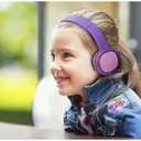 PHILIPS Kids Headphones with Cord, On-Ear Wired Headphones for Kids with Comfortable Fit & Clear Stereo Sound, 85dB Volume Limiter Headset for School/Tablet/iPad/Kindle, Ideal for Girls & Toddlers