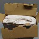 MIULEE Natural White Linen Curtains 84 Inch Long for Bedroom Living Room, Soft Thick Linen Textured Window Drapes Semi Sheer Light Filtering Rod Pocket Back Tab Neutral Farmhouse Cream Ivory 2 Panels