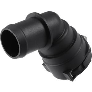 Engine Coolant Hose Connector Lower Hose Quick Water Connector Compatible for Acura TSX 2004-2014, Durable Plastic Black