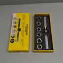 5537 Watch Opener, Watch Repair Tool Kit with 6 Dies (18.5-29.5mm) Watch Back Case Opener Closer Remover for Rolex Tudor (Not Included adapters)