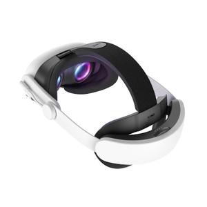 KIWI design K4 Boost Battery Head Strap for Meta Oculus Quest 3/3S, Adjustable VR Headband Accessories with Dual Charge, Extend Playtime & Reduce Facial Stress