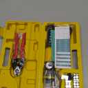 Brileine Hydraulic Crimping Tool and Cable Cutter Hydraulic Cable Lug Crimper 10 US TON 12 AWG to 00 (2/0) Electrical Terminal Cable Wire Tool Kit with 9 Die