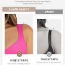 Lover-Beauty Body Suits for Women Seamless Shapewear Bodysuit Tummy Control Body Shaper